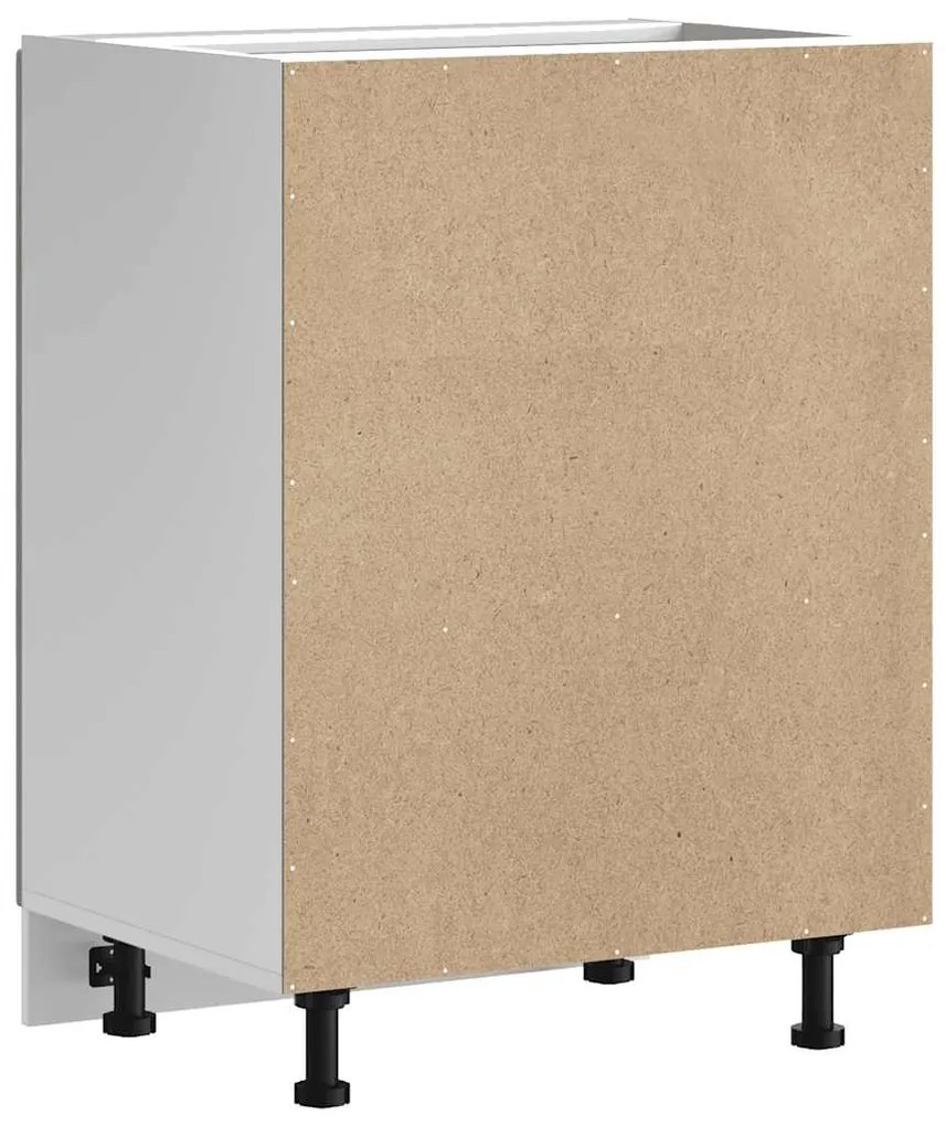 Armário baixo lavatório Kalmar sonoma cinzento 60x46x81,5 cm