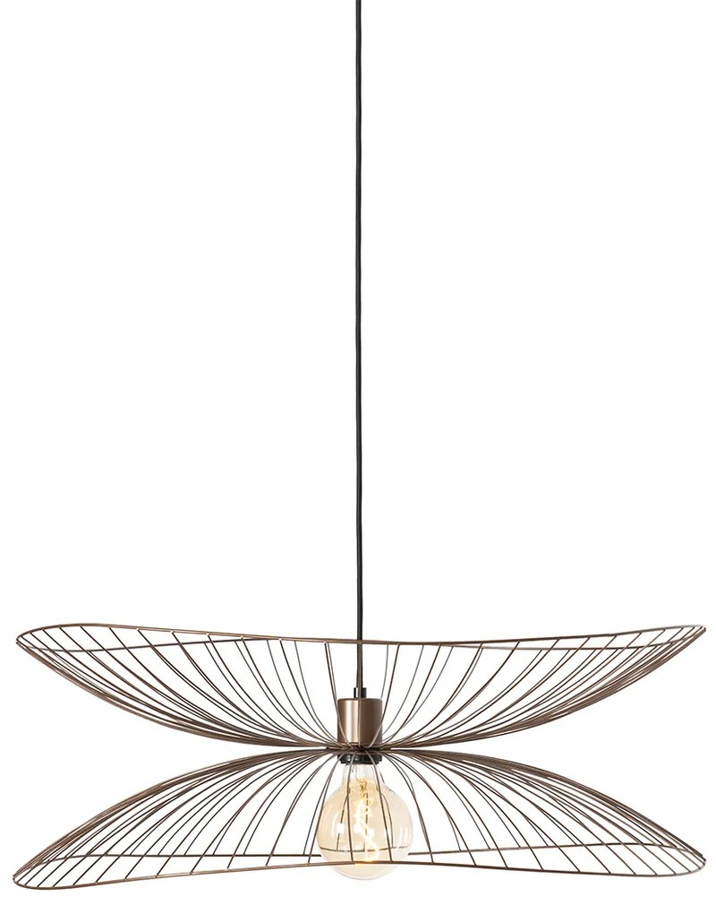 Candeeiro de suspensão design bronze 66 cm - Pua