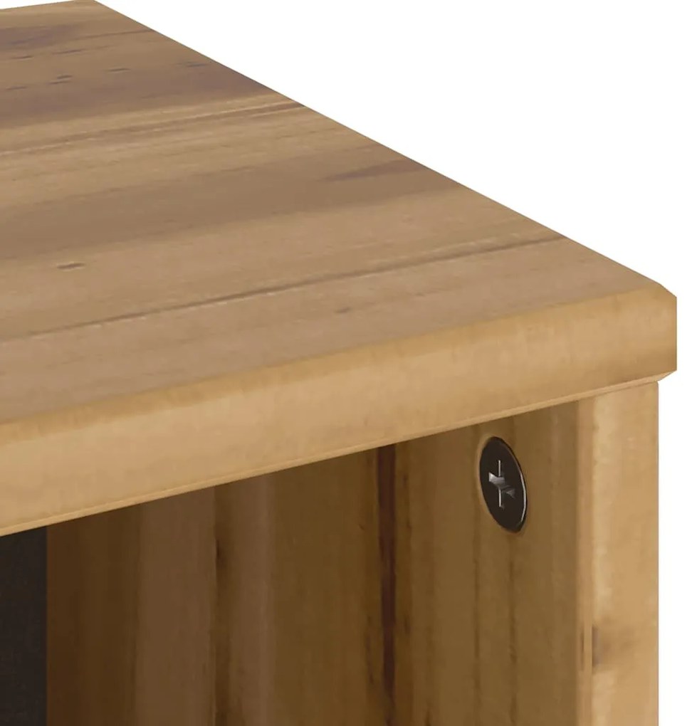 Móveis de apoio 6 pcs ODDA 40x24x79 cm pinho de madeira maciça