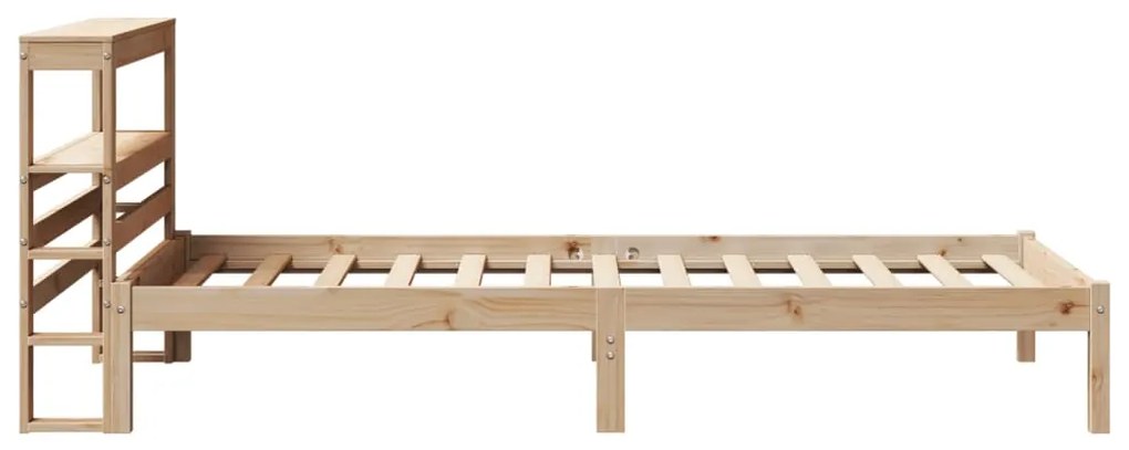 Cama sem colchão 90x200 cm madeira de pinho maciça