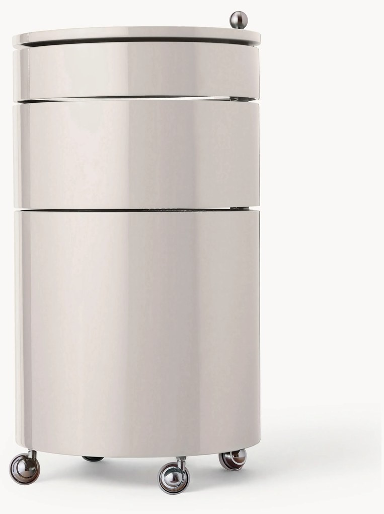 Gaveteiro redondo Barboy, Design Verner Panton