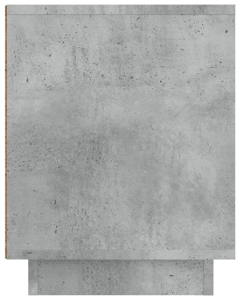 Móvel de TV 80x35x45 cm derivados de madeira cinzento cimento