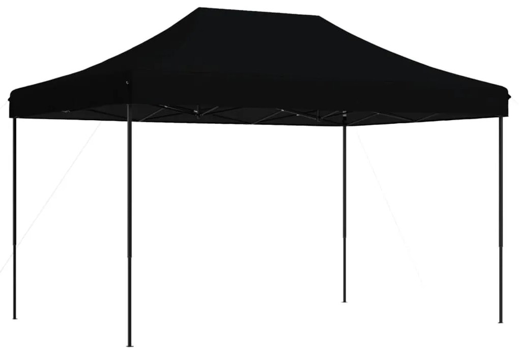 Tenda para festas pop-up dobrável 410x279x315 cm preto