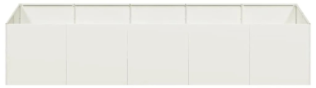 Vaso/floreira 200x80x40 cm aço preto