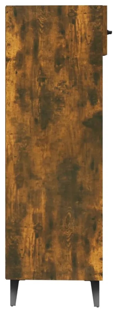 Sapateira 30x35x105 cm derivados de madeira carvalho fumado