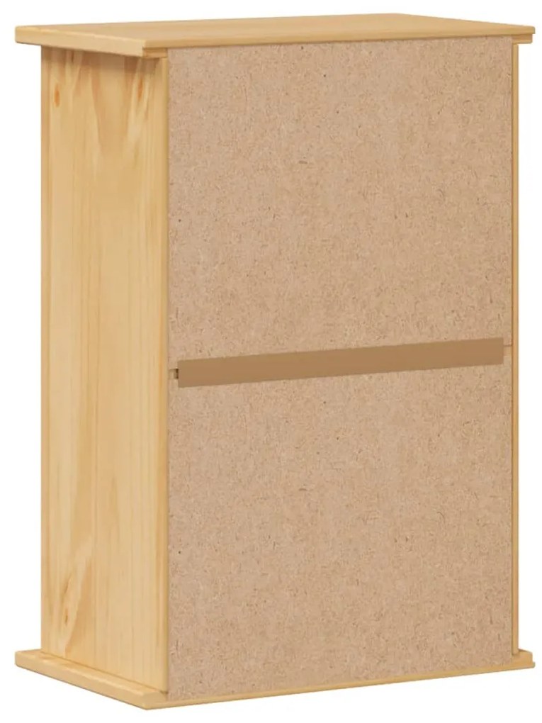 Móvel de WC para parede Corona 45x27x64,5 cm pinho maciço