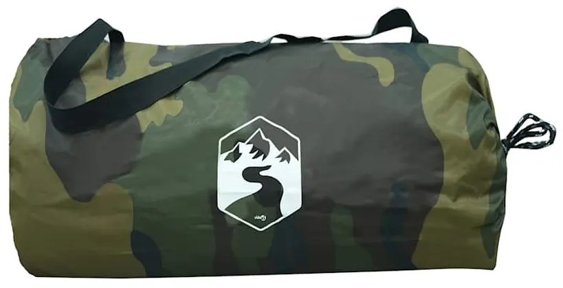Lona de campismo 462x306x211 cm impermeável camuflagem