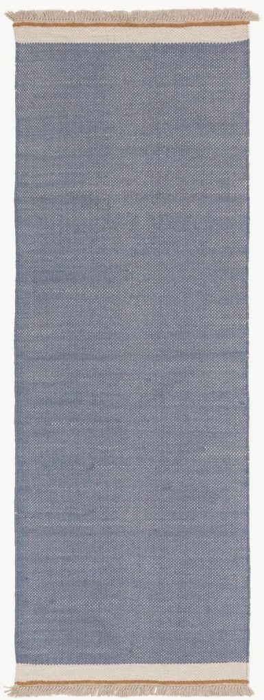 Passadeira em lã artesanal de pelo curto Karla