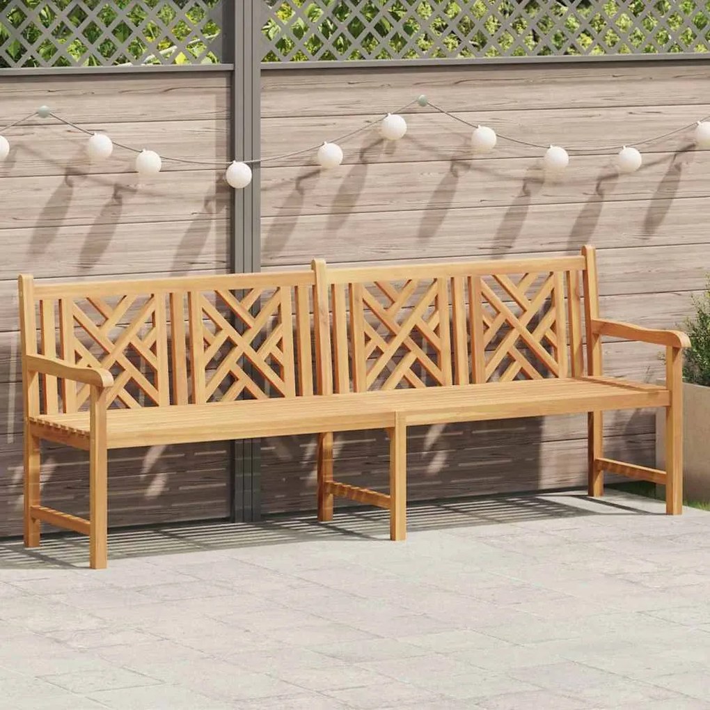 Banco de jardim Castanho 228 x 60 x 90 cm