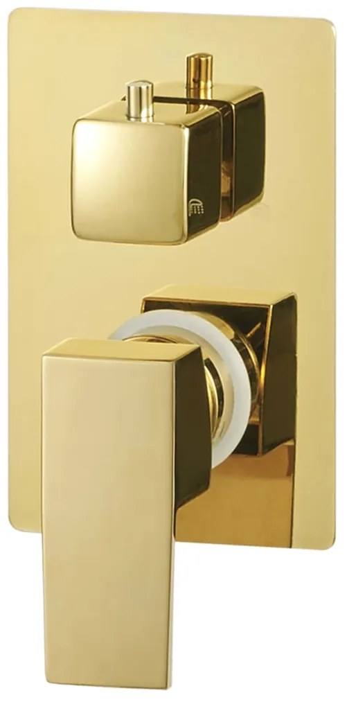 Sistema de duche em aço inoxidável 201 dourado