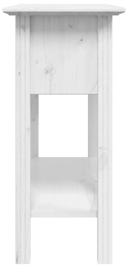 Consola de Entrada Outo em Madeira de Pinho - Branco - Design Bohémio