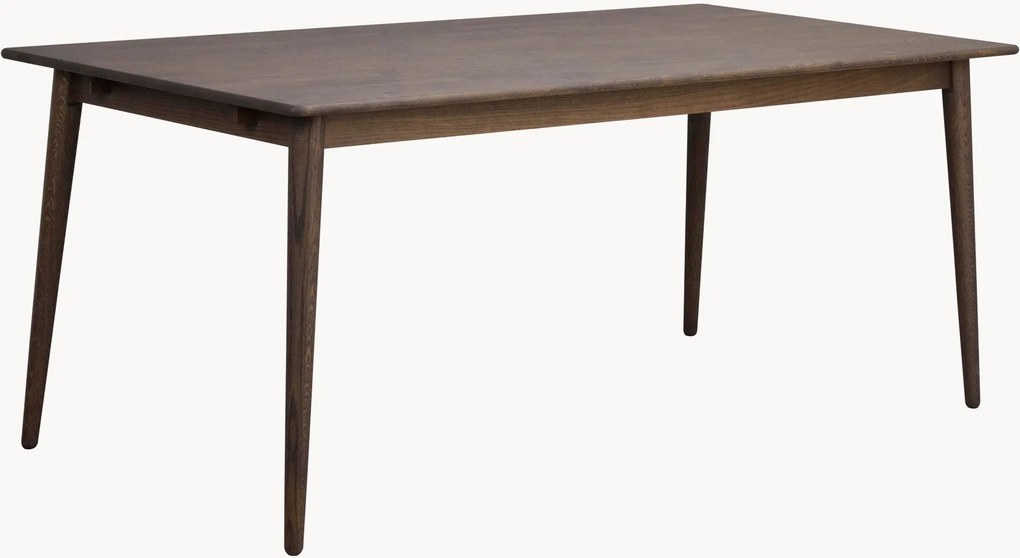 Mesa de jantar extensível em madeira de carvalho Tyler