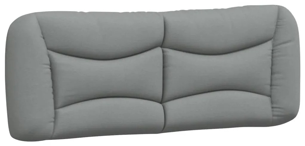 Estrutura de cama com LED sem colchão 120x200 cm tecido