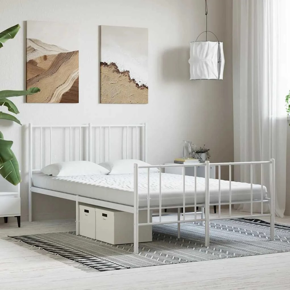 Colchão de espuma 120x220 cm 7 zonas dureza 20 ILD branco