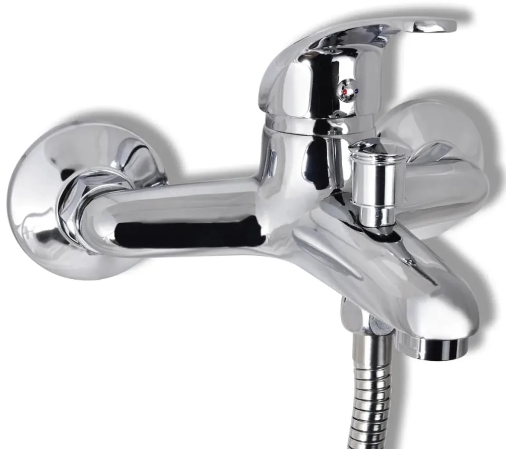 Conjunto chuveiro torneira monocomando cromado