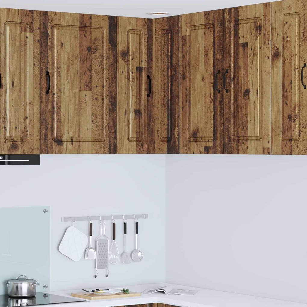 vidaXL Armário de Cozinha Kalmar Madeira antiga 57 x 57 x 80 cm