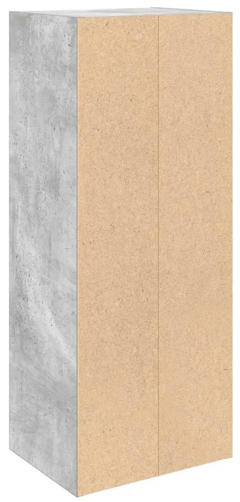 Estante 31x24x77 cm derivados de madeira cinzento cimento