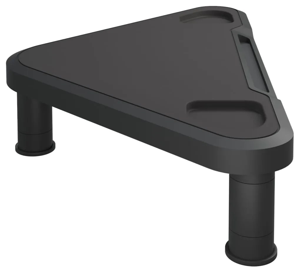 Suporte de canto para monitor 49x28x10,5 cm preto