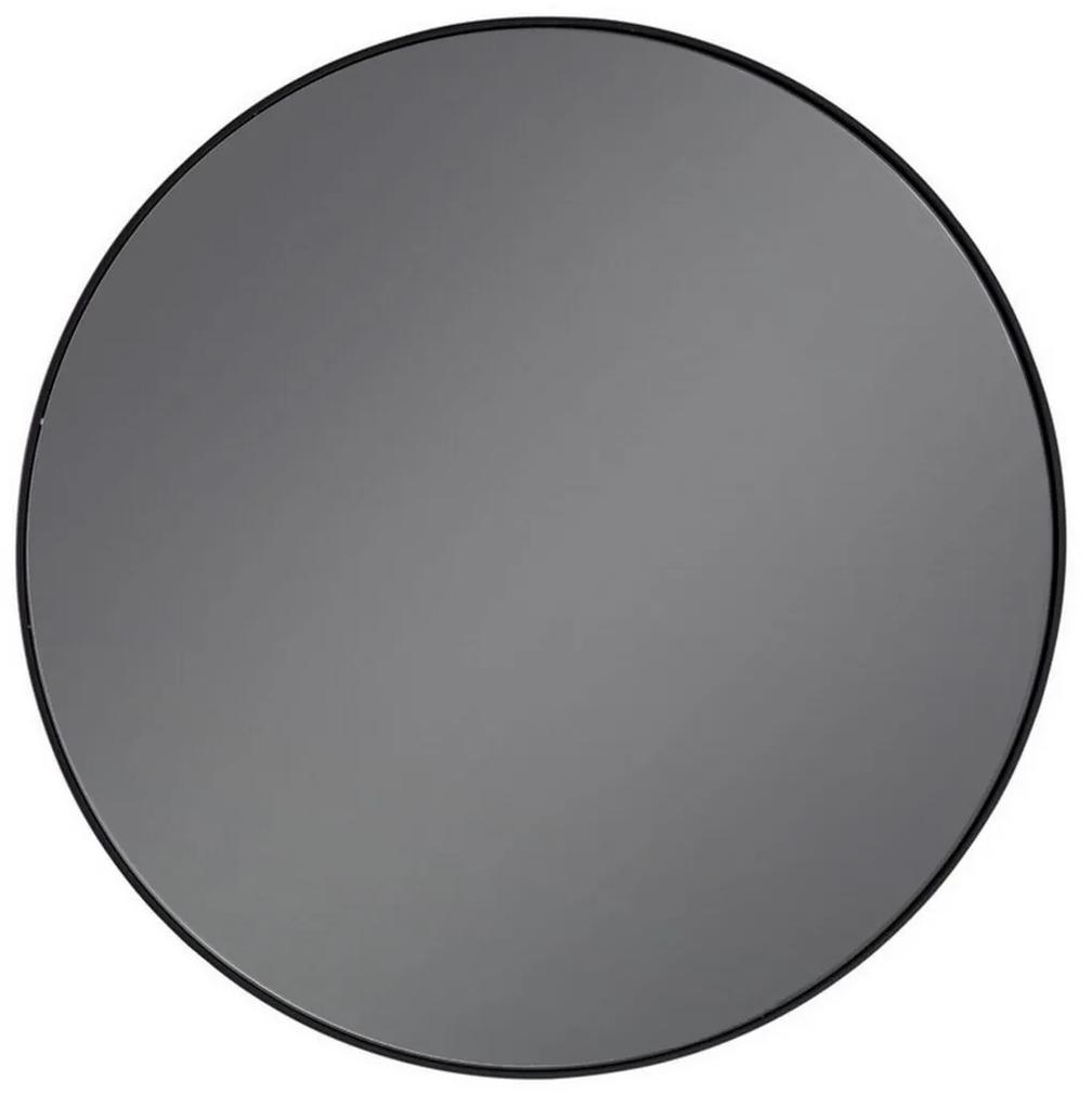 Espelho de Parede 60 X 1,5 X 60 cm Cristal Cinzento Metal