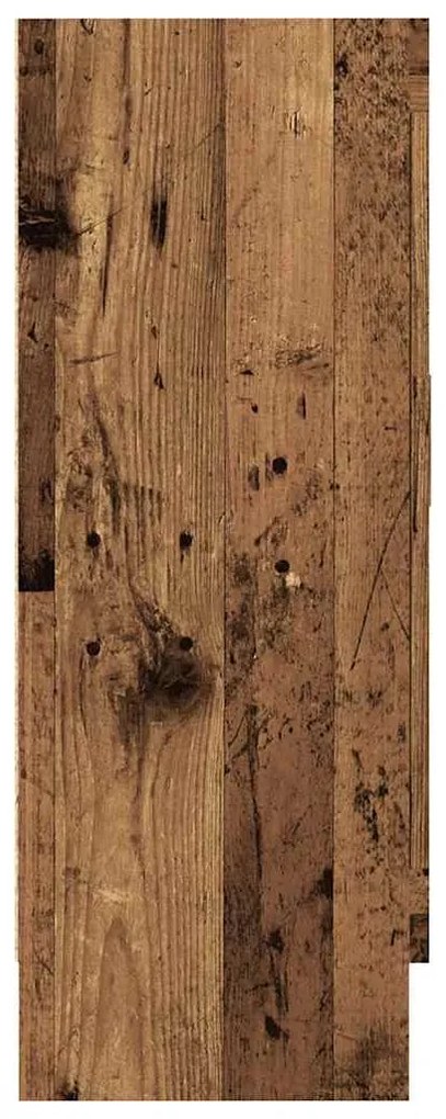 Estante 82,5x30,5x80 cm derivados de madeira madeira velha