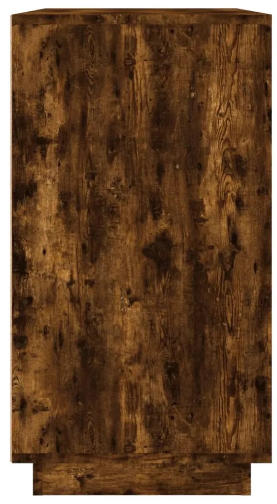 Aparador 80x34x75 cm derivados de madeira carvalho fumado