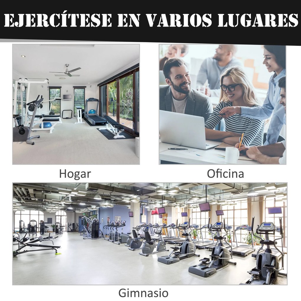 HOMCOM Suporte de Barra de Pesos Prateleira Ajustável de 12 Camadas Barra Levantamento de Pesos Academia Máx. 150 kg Aço 52x48x108-163 cm Preto