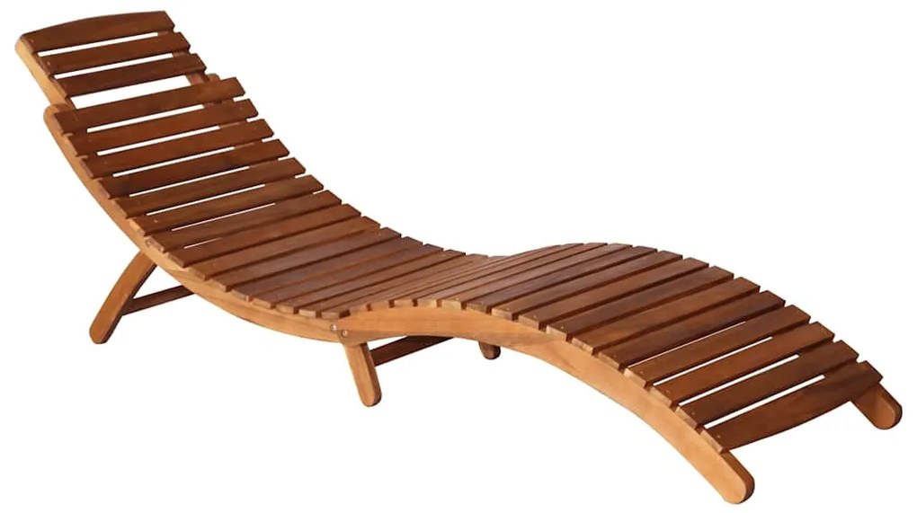 Espreguiçadeiras com mesa e almofadões 2 pcs acácia maciça