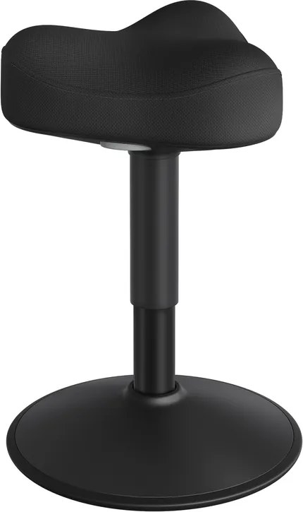 Banco alto ajustável em altura e moderno 36 x 36,5 x (48-65,5) cm Preto