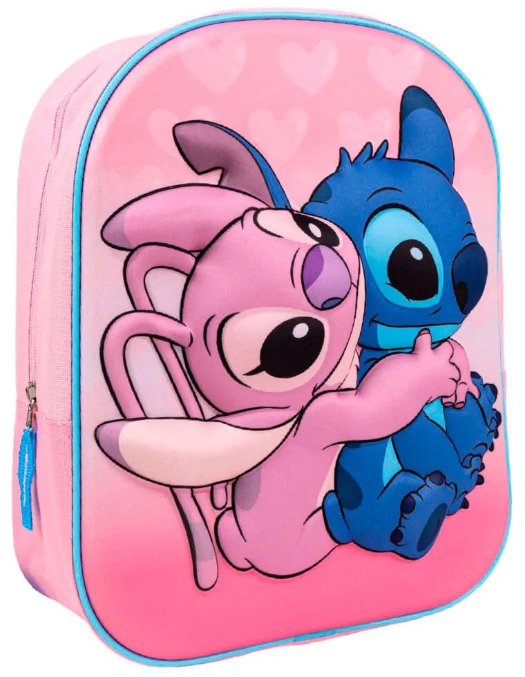 Mochila 3D Angel Stitch Disney 31cm CERDÁ