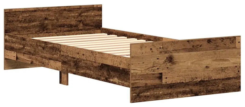 Estrutura de cama sem colchão 75x190cm derivados de madeira