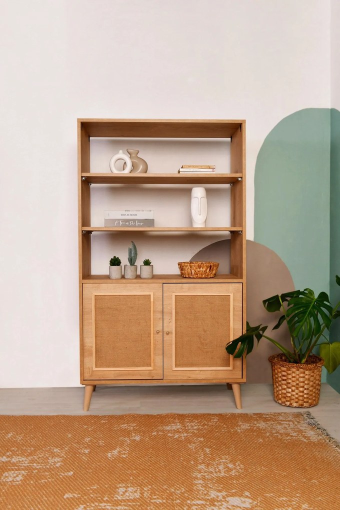 Estante Jüt – Carvalho – 40 cm x 90 cm x 110 cm