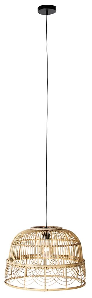 Candeeiro de suspensão em vime inteligente 49 cm com Wi-Fi G95 - Michelle