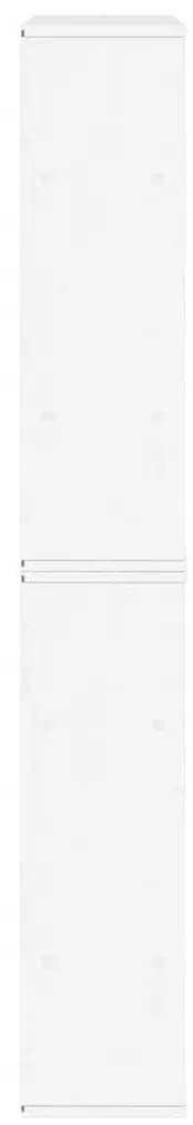 Móveis de apoio 5 pcs ODDA pinho de madeira maciça branco