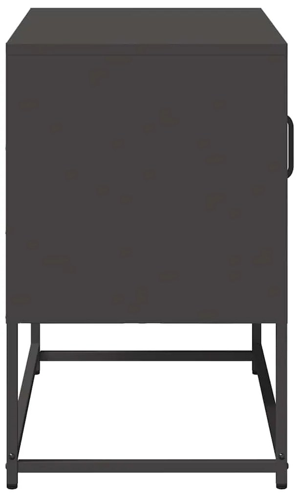 Móvel de TV 68x39x60,5 cm aço preto