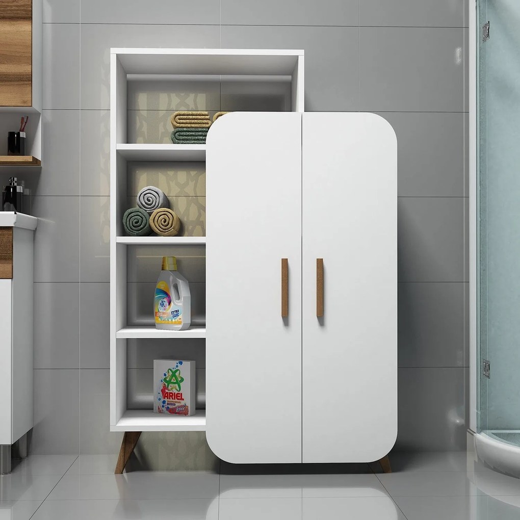 Estante Form – Branco – 90 cm x 132 cm x 32 cm