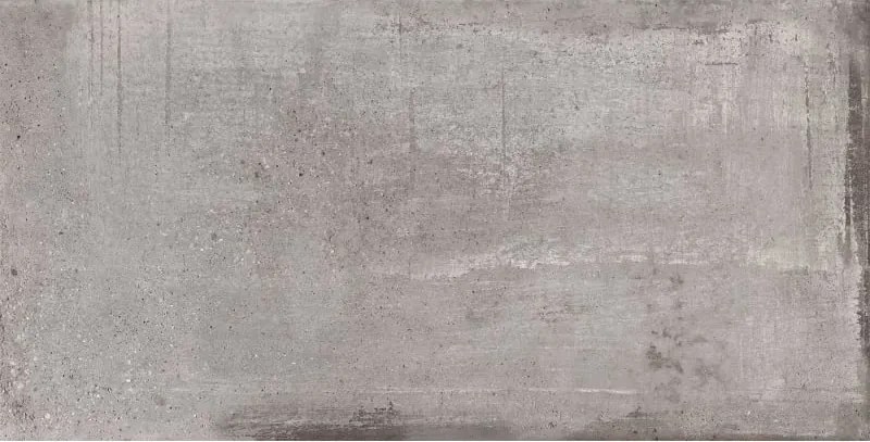 Mexen Cemento Grigio amostra de grés vidrado retificado G1, azulejo de piso e parede, entalhe - TL425-01-S