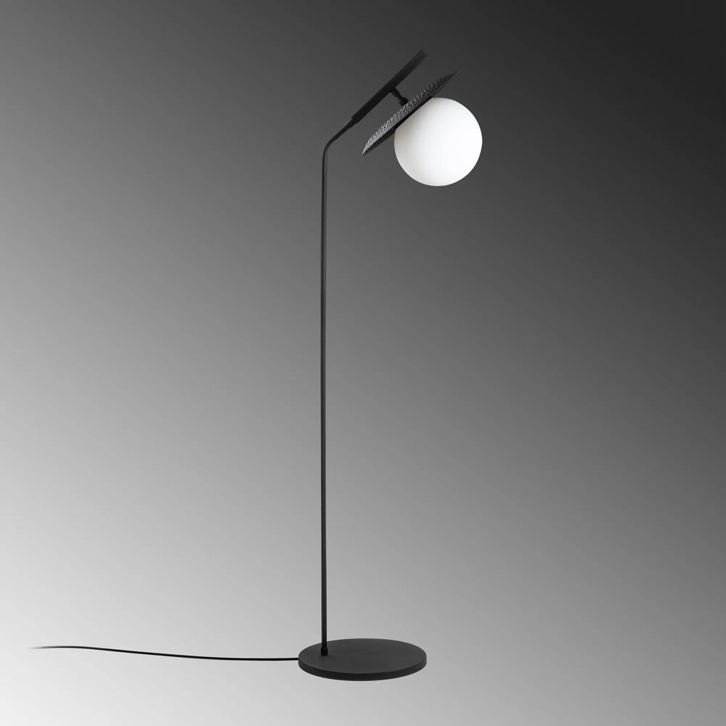 Candeeiro de Pé Anemon – Preto – 37 x 30 x 138 cm