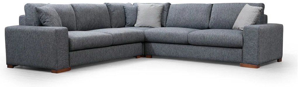 Sofá de Canto Loop – Antracite – 282 x 282 cm