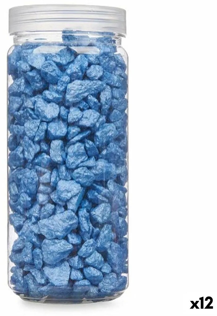 Pedras Decorativas Azul 10 - 20 mm 700 g (12 Unidades)