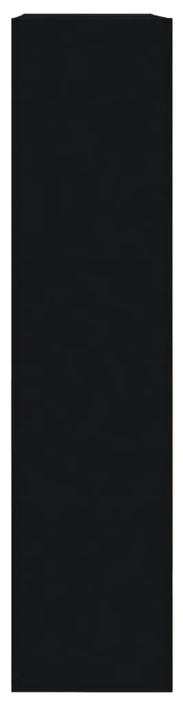 Sapateira 80x21x87,5 cm derivados de madeira preto