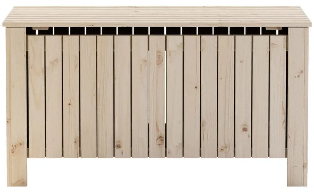 Caixa de arrumação com tampa RANA 100x49x54 cm pinho maciço
