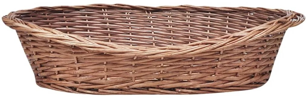 Cesto para cão/cama para animais de estimação salgueiro natural 69 cm