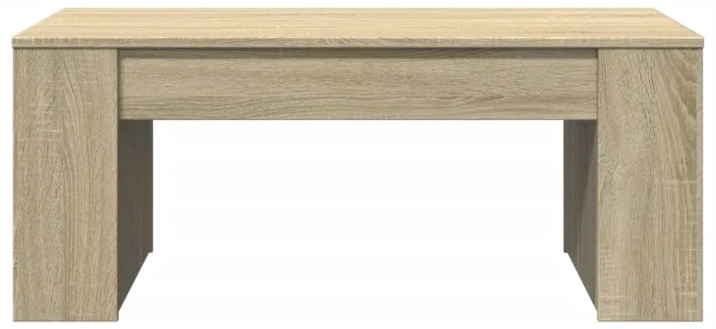 Mesa de centro 102x55x42 cm madeira processada carvalho sonoma