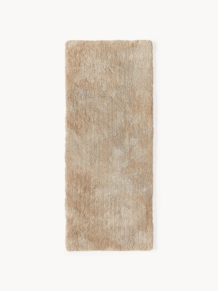 Passadeira felpuda com relevo Leighton