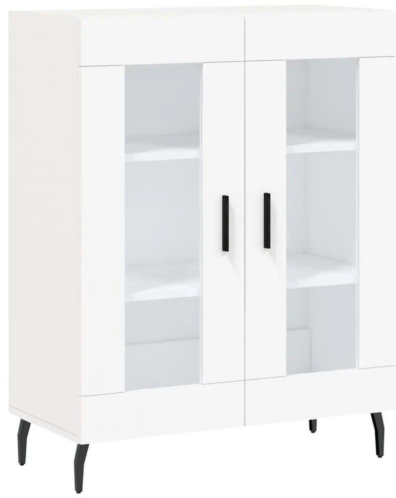 Armário alto 69,5x34x180 cm derivados de madeira branco