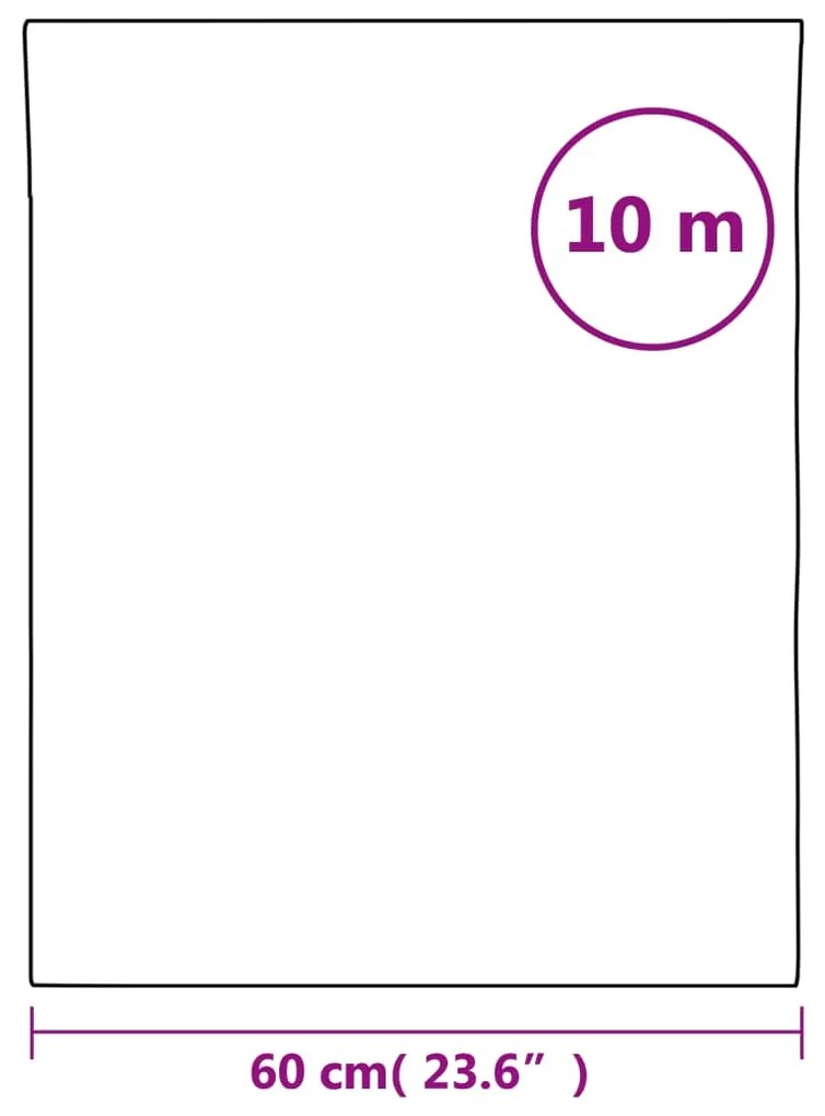 Película janela estática 60x1000 cm PVC branco fosco