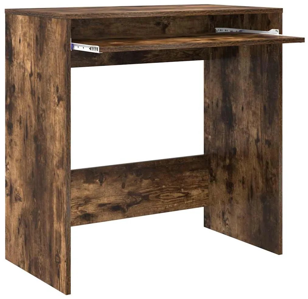 Mesa para Computador Carvalho Fumê Aglomerado de Partículas