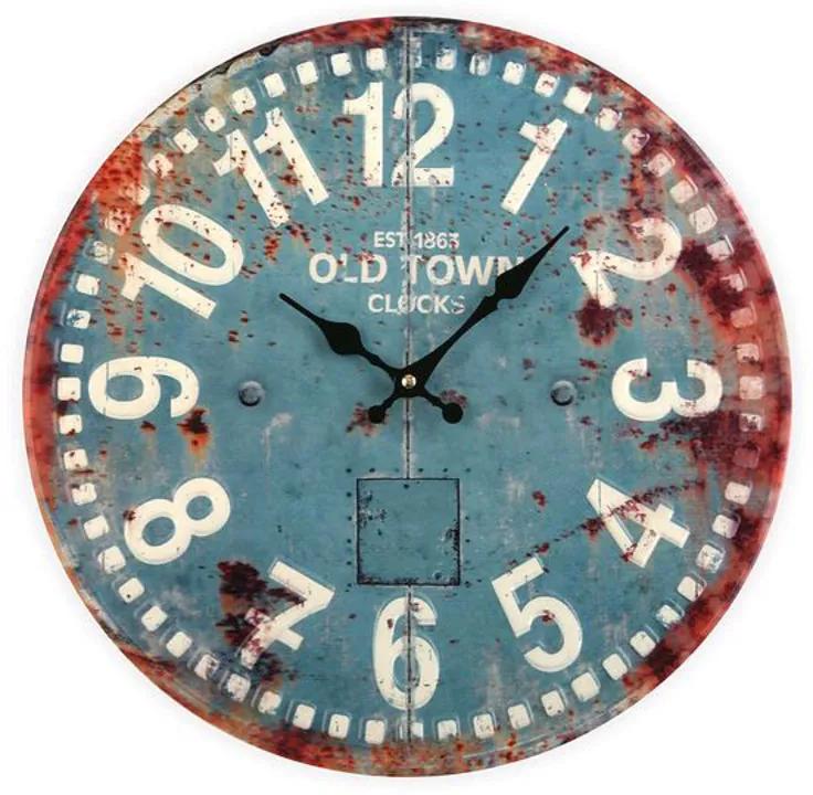 Relógio de Parede Versa Old Town Metal (4 x 40 x 40 cm)