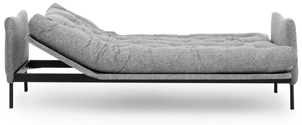 Sofá-cama de 3 Lugares Renge – Cinzento Claro – 200x92x82 cm