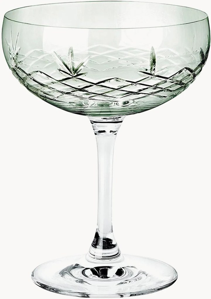 Taças de champanhe Crispy, conjunto de 2